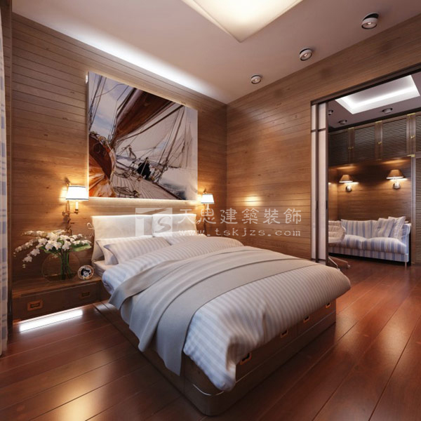 臥室3家旅行舒適、現(xiàn)代、實(shí)用的臥室與旅游主題靈感