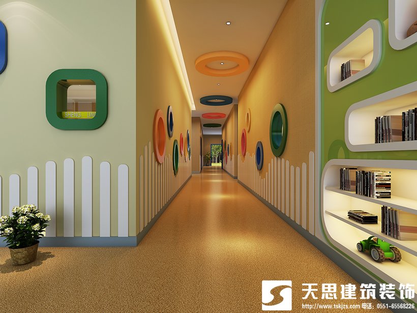 <a href=http://m.fsyxljs.cn/youeryuan/ target=_blank class=infotextkey>合肥幼兒園設計</a>之走廊和樓梯的設計原則