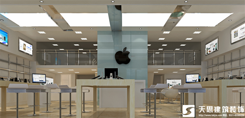 合肥蘋果專賣店設(shè)計裝修風格，專賣店裝修，專賣店設(shè)計