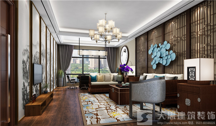 合肥辦公接待室設(shè)計