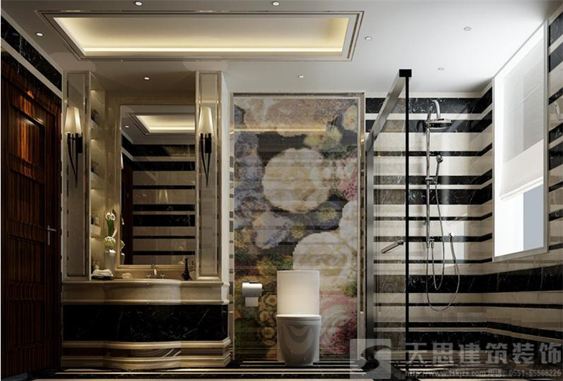 合肥別墅衛(wèi)生間設計