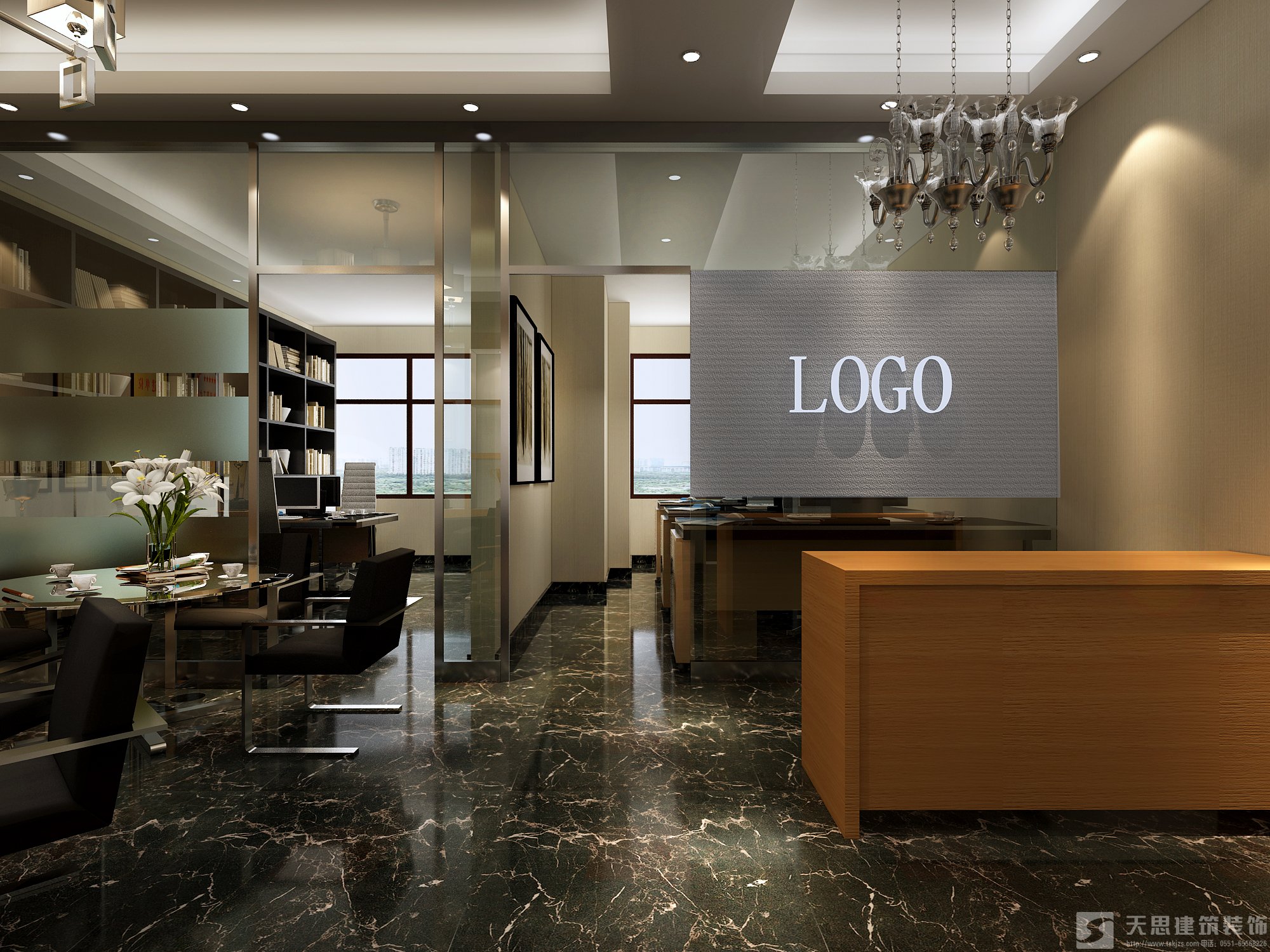 留白在<a href=http://m.fsyxljs.cn/ target=_blank class=infotextkey>合肥辦公室裝修</a>設(shè)計中的運用