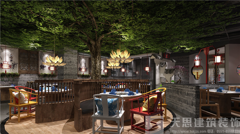 天思專(zhuān)業(yè)做火鍋店裝修
